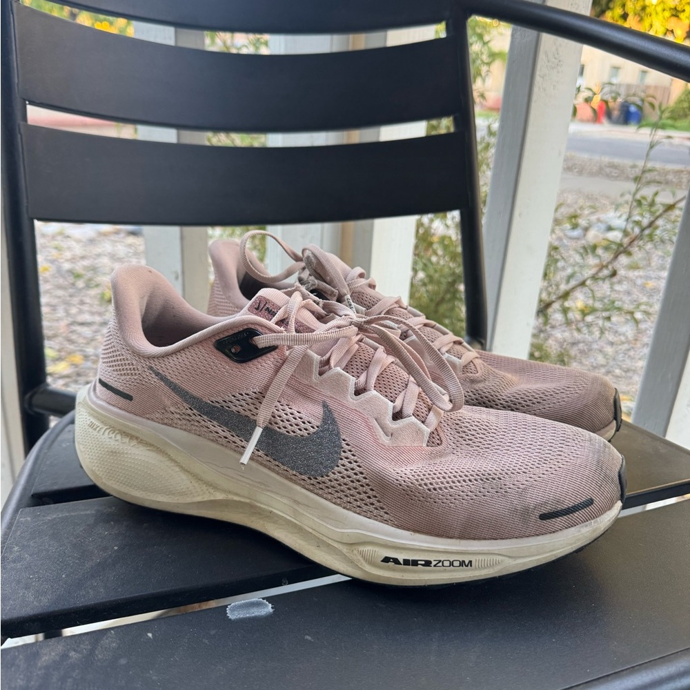 Nike Pegasus 41 Rose Gold Glitter Pink - Women Size 12 / Men’s 10.5
